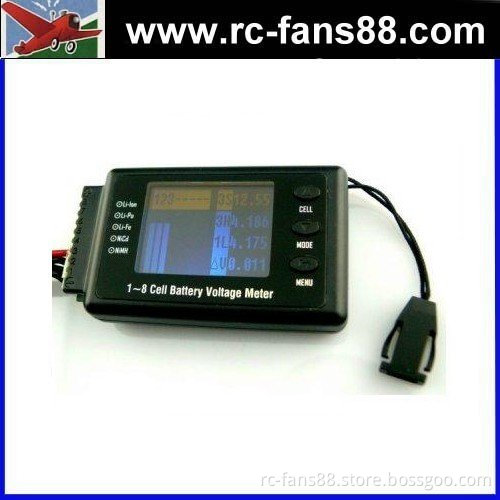 1-8S Cell Battery Voltage Meter